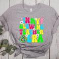 Retro Groovy In My Glowing Teacher Era Happy Teacher's Day Women's Heather T-Shirt Athletic Heather Retro Groovy In My Glowing Teacher Era Happy Teacher's Day Women's Heather T-Shirt Athletic Heather