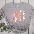 Retro Halloween This Is My Spooky School Teacher Costume Women's Heather T-Shirt Athletic Heather Retro Halloween This Is My Spooky School Teacher Costume Women's Heather T-Shirt Athletic Heather