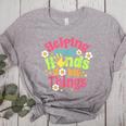 Retro Helping Small Hands Do Big Things Teacher Appreciation For Men Women Women's Heather T-Shirt Athletic Heather Retro Helping Small Hands Do Big Things Teacher Appreciation For Men Women Women's Heather T-Shirt Athletic Heather