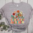 Retro Instructional Assistant Wildflowers Teacher Aide Women's Heather T-Shirt Athletic Heather Retro Instructional Assistant Wildflowers Teacher Aide Women's Heather T-Shirt Athletic Heather