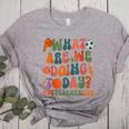 Retro PE Teacher What Are We Doing Today School Coach Women Women's Heather T-Shirt Athletic Heather