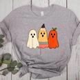 Retro Pencil Ghost Boo Spooky Teacher Halloween Costume Women's Heather T-Shirt Athletic Heather Retro Pencil Ghost Boo Spooky Teacher Halloween Costume Women's Heather T-Shirt Athletic Heather