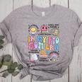Retro In My PTO Mom Era Parent Organization Team Teacher Women's Heather T-Shirt Athletic Heather
