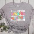 Retro Special Education Squad Groovy Dream Team SPED Teacher Women's Heather T-Shirt Athletic Heather Retro Special Education Squad Groovy Dream Team SPED Teacher Women's Heather T-Shirt Athletic Heather