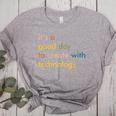 Retro Technology Teacher Shirt Tech Teacher Women's Heather T-Shirt Athletic Heather