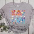 Retro Wildflower Early Intervention Teacher Interventionist Women's Heather T-Shirt Athletic Heather Retro Wildflower Early Intervention Teacher Interventionist Women's Heather T-Shirt Athletic Heather