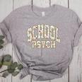 Retro Wildflower School Psych Teacher School Psychologist Women's Heather T-Shirt Athletic Heather