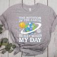 Rotation Of Earth Science Teacher Earth Day Men Women Women's Heather T-Shirt Athletic Heather Rotation Of Earth Science Teacher Earth Day Men Women Women's Heather T-Shirt Athletic Heather