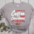 Running On Coffee And Christmas Cheer Lover Teacher For Men Women Kids Women's Heather T-Shirt Athletic Heather