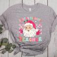 Santa Favorite Teacher Shirt Teacher Christmas Women's Heather T-Shirt Athletic Heather Santa Favorite Teacher Shirt Teacher Christmas Women's Heather T-Shirt Athletic Heather