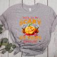This Is My Scary Gym Teacher Costume Pumpkin Halloween Men Women Women's Heather T-Shirt Athletic Heather