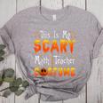 This Is My Scary Math Teacher Costume Halloween Women's Heather T-Shirt Athletic Heather This Is My Scary Math Teacher Costume Halloween Women's Heather T-Shirt Athletic Heather