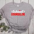 School Counselor Teacher Guidance Counseling For Men Women Kids Women's Heather T-Shirt Athletic Heather School Counselor Teacher Guidance Counseling For Men Women Kids Women's Heather T-Shirt Athletic Heather