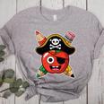 School International Talk Like A Pirate Day Pirate Teacher Women's Heather T-Shirt Athletic Heather