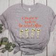 School Office Clerk Creepin' It Real HALLOWEEN Teacher Shirt Women's Heather T-Shirt Athletic Heather School Office Clerk Creepin' It Real HALLOWEEN Teacher Shirt Women's Heather T-Shirt Athletic Heather