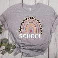 School Psych Teacher School Psychologist Leopard Rainbow Women's Heather T-Shirt Athletic Heather School Psych Teacher School Psychologist Leopard Rainbow Women's Heather T-Shirt Athletic Heather
