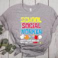 School Social Worker Teacher Caseworker Public Servant LSW Women's Heather T-Shirt Athletic Heather School Social Worker Teacher Caseworker Public Servant LSW Women's Heather T-Shirt Athletic Heather