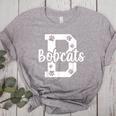 School Spirit Mascot Bobcats Back To School Teacher Student Women's Heather T-Shirt Athletic Heather School Spirit Mascot Bobcats Back To School Teacher Student Women's Heather T-Shirt Athletic Heather