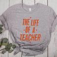 School Teachers Day The Life Of A Teacher Teaching Women's Heather T-Shirt Athletic Heather School Teachers Day The Life Of A Teacher Teaching Women's Heather T-Shirt Athletic Heather