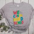 School Teachers Motivational Quote We Can Do Hard Things Men Women Kids Women's Heather T-Shirt Athletic Heather School Teachers Motivational Quote We Can Do Hard Things Men Women Kids Women's Heather T-Shirt Athletic Heather
