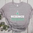 Science Because Figuring Things Out Better Student Teacher Women's Heather T-Shirt Athletic Heather Science Because Figuring Things Out Better Student Teacher Women's Heather T-Shirt Athletic Heather