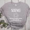Science Because Figuring Things Out Is Better Teacher Women's Heather T-Shirt Athletic Heather Science Because Figuring Things Out Is Better Teacher Women's Heather T-Shirt Athletic Heather