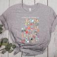 Science Teacher Alphabet Science Is All Around Us Teacher Women's Heather T-Shirt Athletic Heather Science Teacher Alphabet Science Is All Around Us Teacher Women's Heather T-Shirt Athletic Heather