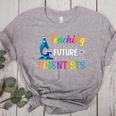 Science Teacher Teaching Future Scientists School Instructor Women's Heather T-Shirt Athletic Heather Science Teacher Teaching Future Scientists School Instructor Women's Heather T-Shirt Athletic Heather