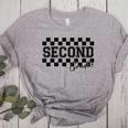 Second Grade Checkered Teacher 1st Day Back To School Women Women's Heather T-Shirt Athletic Heather Second Grade Checkered Teacher 1st Day Back To School Women Women's Heather T-Shirt Athletic Heather
