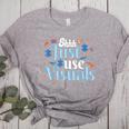 Shhh Just Use Visuals SPED Special Education Teacher Men Women Women's Heather T-Shirt Athletic Heather Shhh Just Use Visuals SPED Special Education Teacher Men Women Women's Heather T-Shirt Athletic Heather
