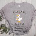 Silly Goose Teacher Club Women's Heather T-Shirt Athletic Heather