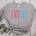 Six Seven Meme 6 7 Science Teacher 6-7 Periodic Table Women's Heather T-Shirt Athletic Heather