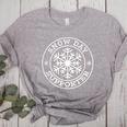 Snow Day Supporter Teacher Student Winter Snowflake Women's Heather T-Shirt Athletic Heather Snow Day Supporter Teacher Student Winter Snowflake Women's Heather T-Shirt Athletic Heather