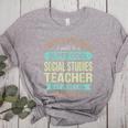 Social Studies Teacher Appreciation Men Women Women's Heather T-Shirt Athletic Heather Social Studies Teacher Appreciation Men Women Women's Heather T-Shirt Athletic Heather