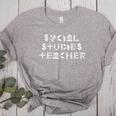 Social Studies Teacher Men Women T-Shirt Women's Heather T-Shirt Athletic Heather Social Studies Teacher Men Women T-Shirt Women's Heather T-Shirt Athletic Heather