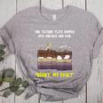 Sorry My Fault Earthquake Tectonic Plate Science Teacher Pun Women's Heather T-Shirt Athletic Heather Sorry My Fault Earthquake Tectonic Plate Science Teacher Pun Women's Heather T-Shirt Athletic Heather