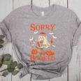 Sorry I'm Booked Ghost Reading Book Lover Teacher Halloween Women's Heather T-Shirt Athletic Heather Sorry I'm Booked Ghost Reading Book Lover Teacher Halloween Women's Heather T-Shirt Athletic Heather