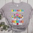 Spanish Teacher Bilingual Teacher Maestra Maestras Women's Heather T-Shirt Athletic Heather Spanish Teacher Bilingual Teacher Maestra Maestras Women's Heather T-Shirt Athletic Heather