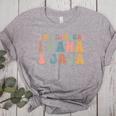 Spanish Teacher Groovy I'm Bilingual I Haha And Jaja Women's Heather T-Shirt Athletic Heather