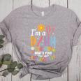 Special Education ASL Teacher Superpower DHH Teacher Women's Heather T-Shirt Athletic Heather