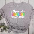 Special Education Dream Team Back To School SPED Teacher Women's Heather T-Shirt Athletic Heather