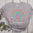 Special Education Dream Team Rainbow SPED Teacher Autism Women's Heather T-Shirt Athletic Heather
