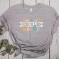 Special Education Rocks Sped Teacher Students Back To School Women's Heather T-Shirt Athletic Heather