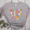 Special Education Teacher Era Inspirational SPED ABA Autism Women's Heather T-Shirt Athletic Heather Special Education Teacher Era Inspirational SPED ABA Autism Women's Heather T-Shirt Athletic Heather