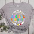 Special Education Teacher SPED Squad Team Kids Men Groovy Women's Heather T-Shirt Athletic Heather