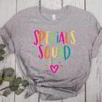 Specials Squad Art Music PE Tech Gym Teacher Team Women's Heather T-Shirt Athletic Heather