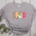 Sped Teacher Halloween Ghost Special Education Preppy Fall Women's Heather T-Shirt Athletic Heather Sped Teacher Halloween Ghost Special Education Preppy Fall Women's Heather T-Shirt Athletic Heather