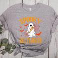 Spooky ESL Teacher Ghost Halloween School Women Women's Heather T-Shirt Athletic Heather Spooky ESL Teacher Ghost Halloween School Women Women's Heather T-Shirt Athletic Heather