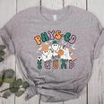 Spooky Ghost PE Teacher Squad Physical Education Halloween Women's Heather T-Shirt Athletic Heather