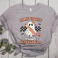 In My Spooky Math Teacher Era Groovy Retro Halloween Costume For Men Women Women's Heather T-Shirt Athletic Heather